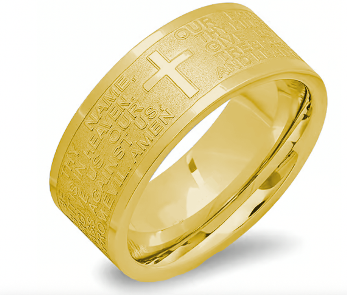 Lords Prayer Faith Jewelry Set for Men