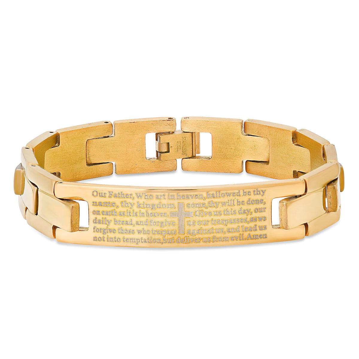 Lords Prayer Faith Jewelry Set for Men