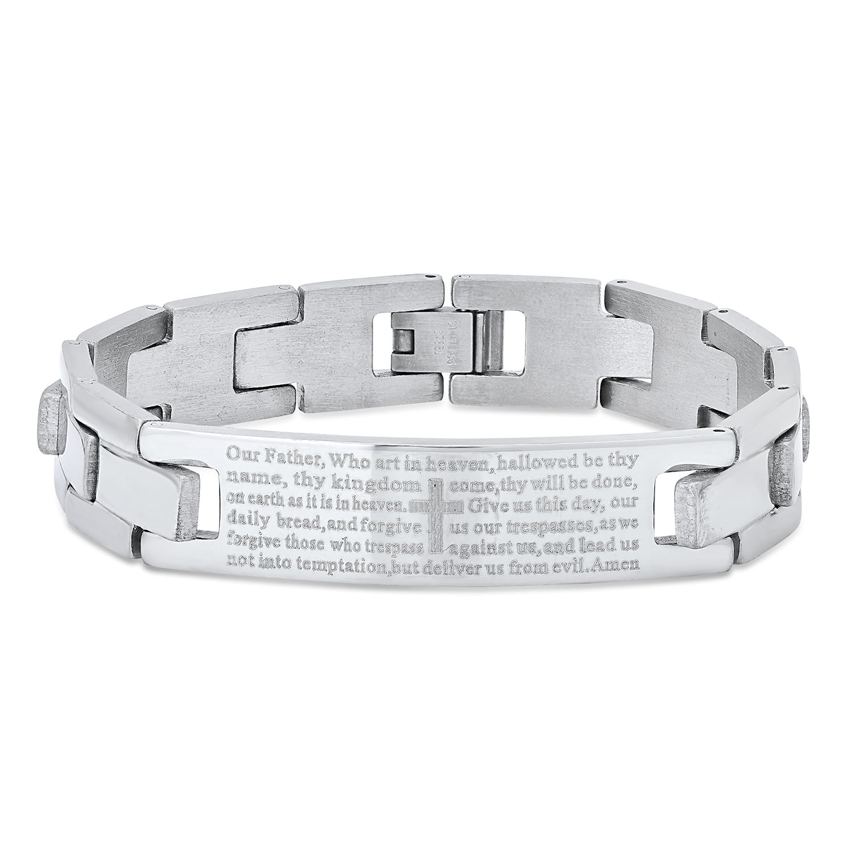 Lords Prayer Faith Jewelry Set for Men