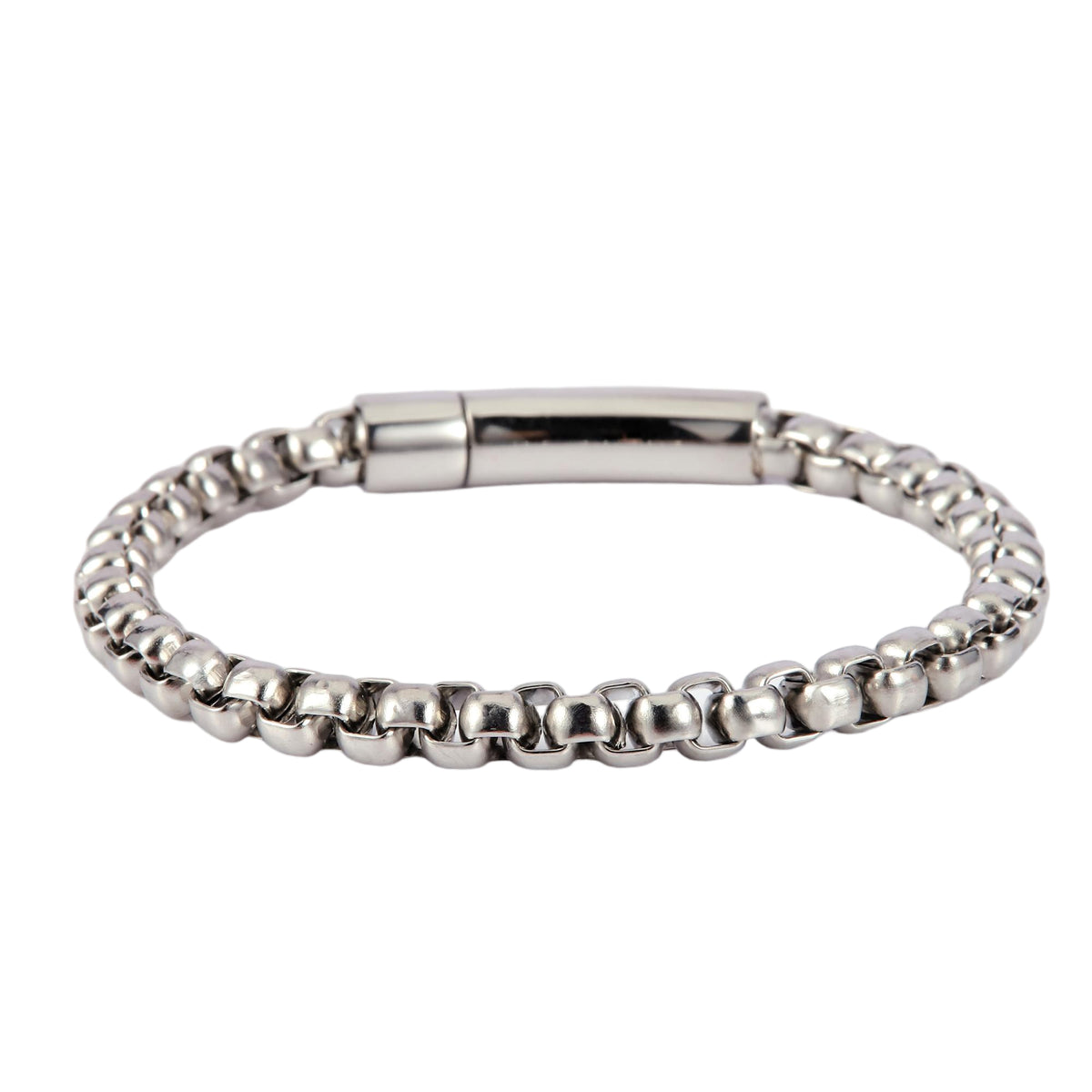 Puff Box Chain Bracelet