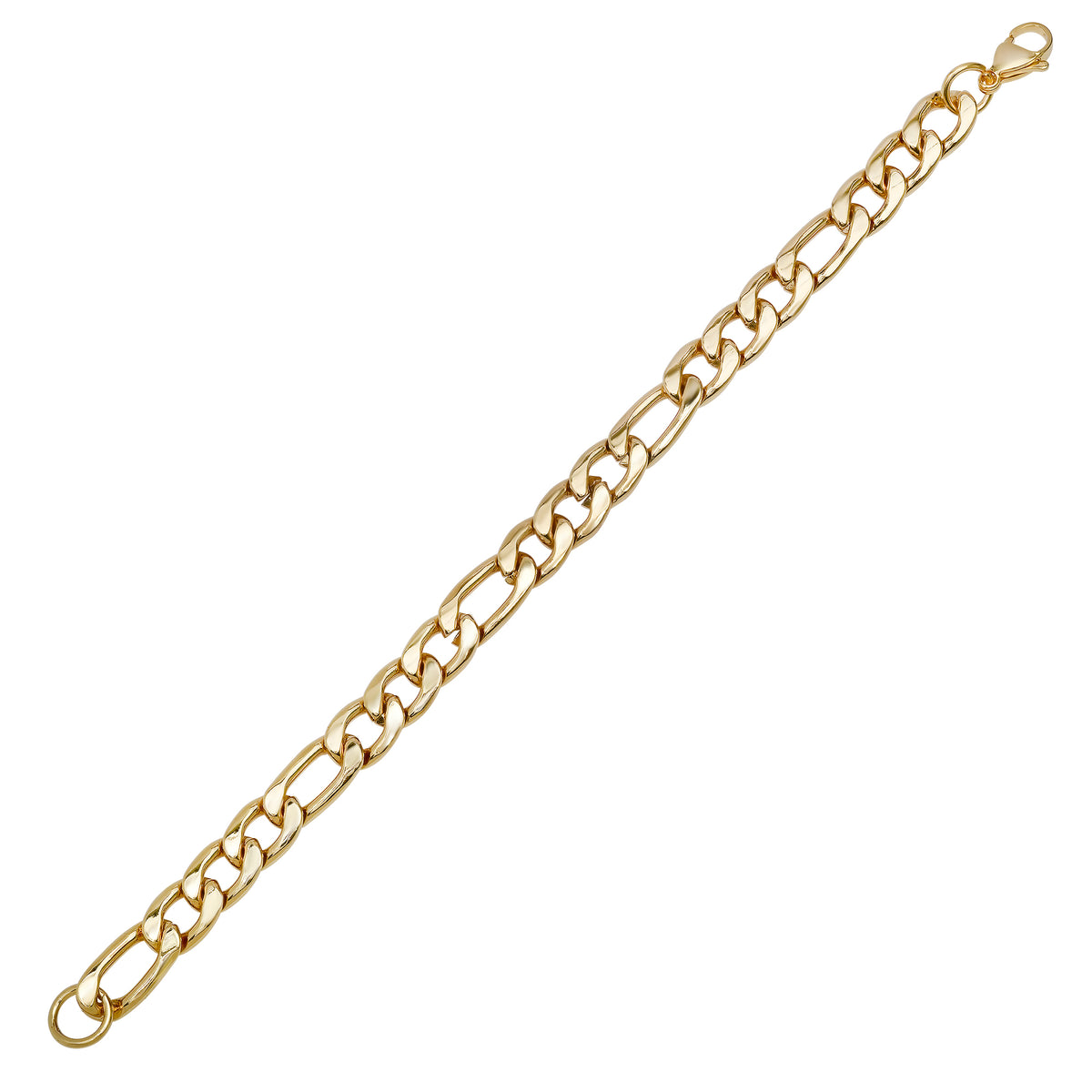 Gold Plated Figaro Bracelet