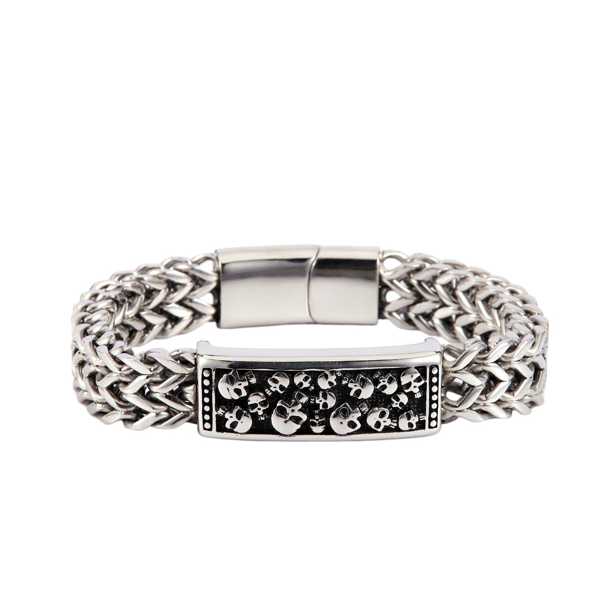 Double Franco Scull Chain Bracelet