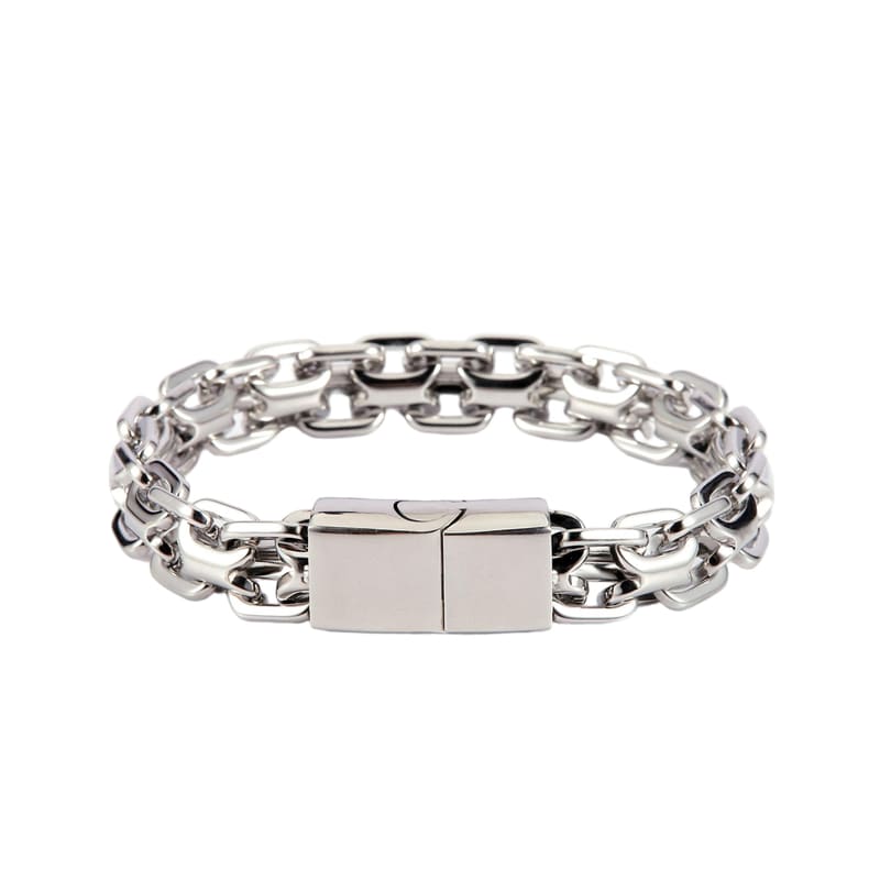 Magnetic Clasp Anchor Chain Bracelet