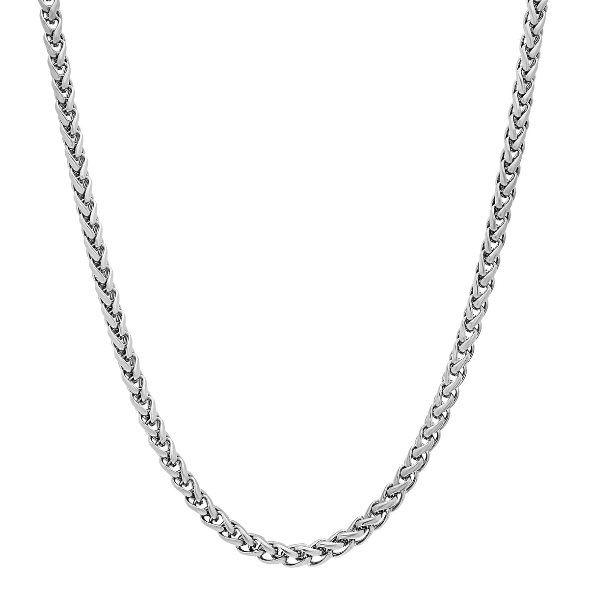 Basic Stainless Steel Rope Chain Necklace