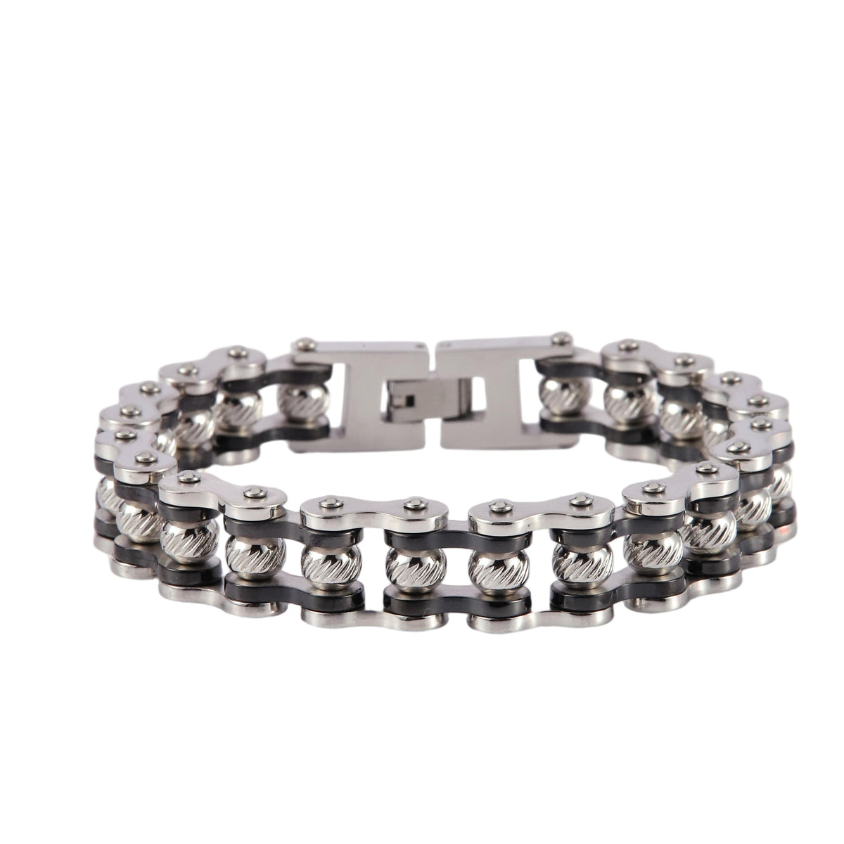 Bicycle Chain Bead Bracelet