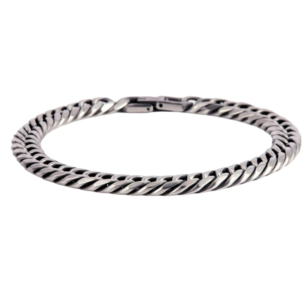 Flat Cuban Chain Bracelet