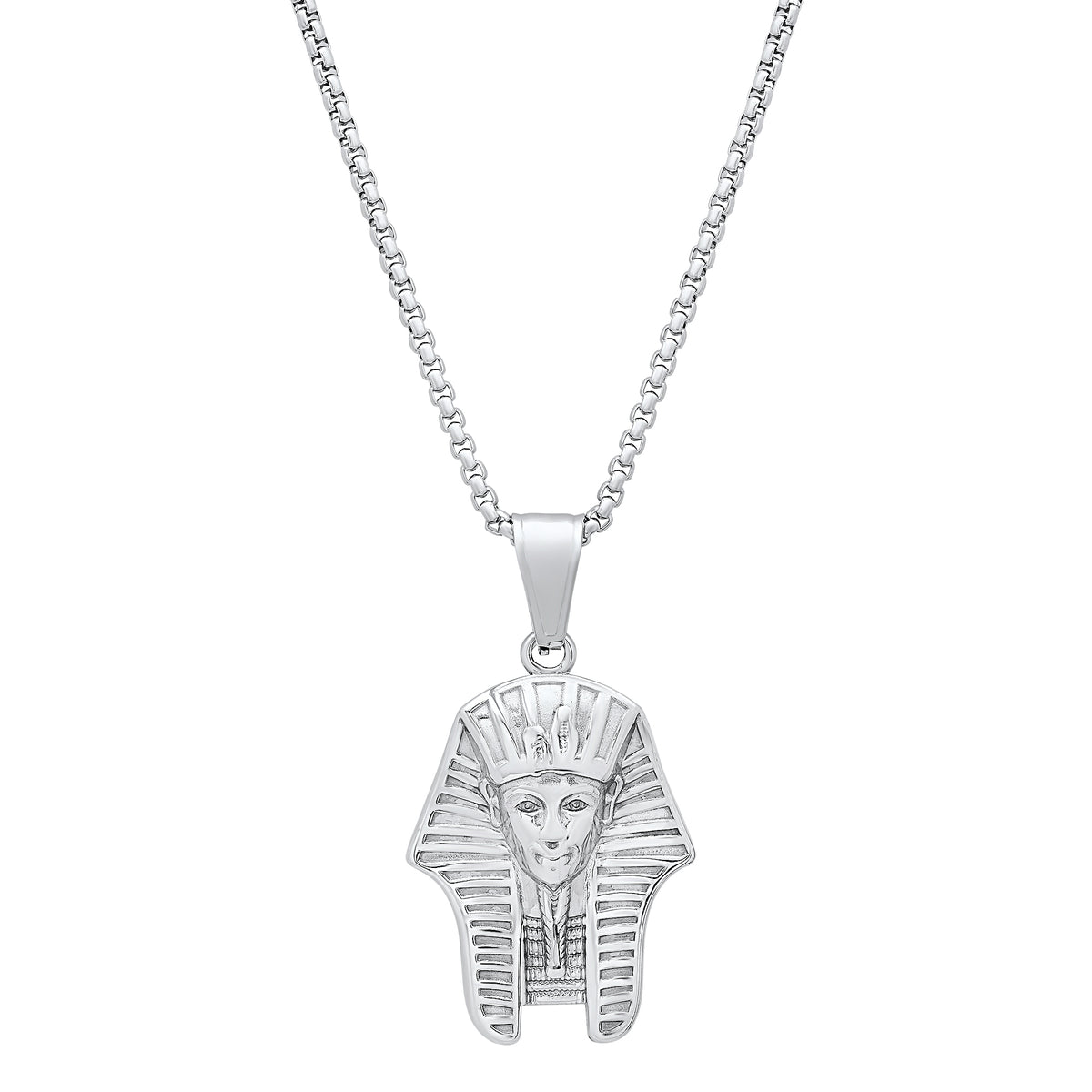 Pharoah Head Pendant Necklace